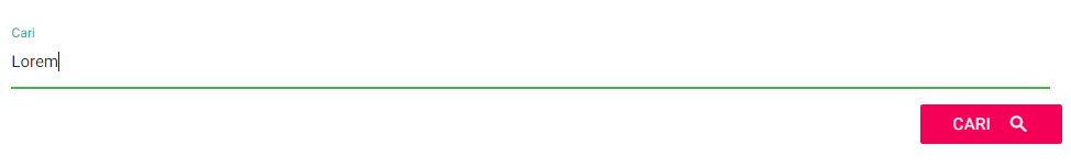 Laravel dengan materializecss searching